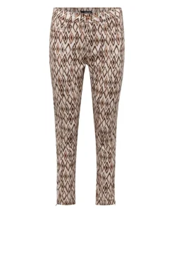 Beige Broek Met Print-Norah Clearance