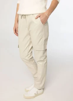 Beige Cargobroek-Norah Sale