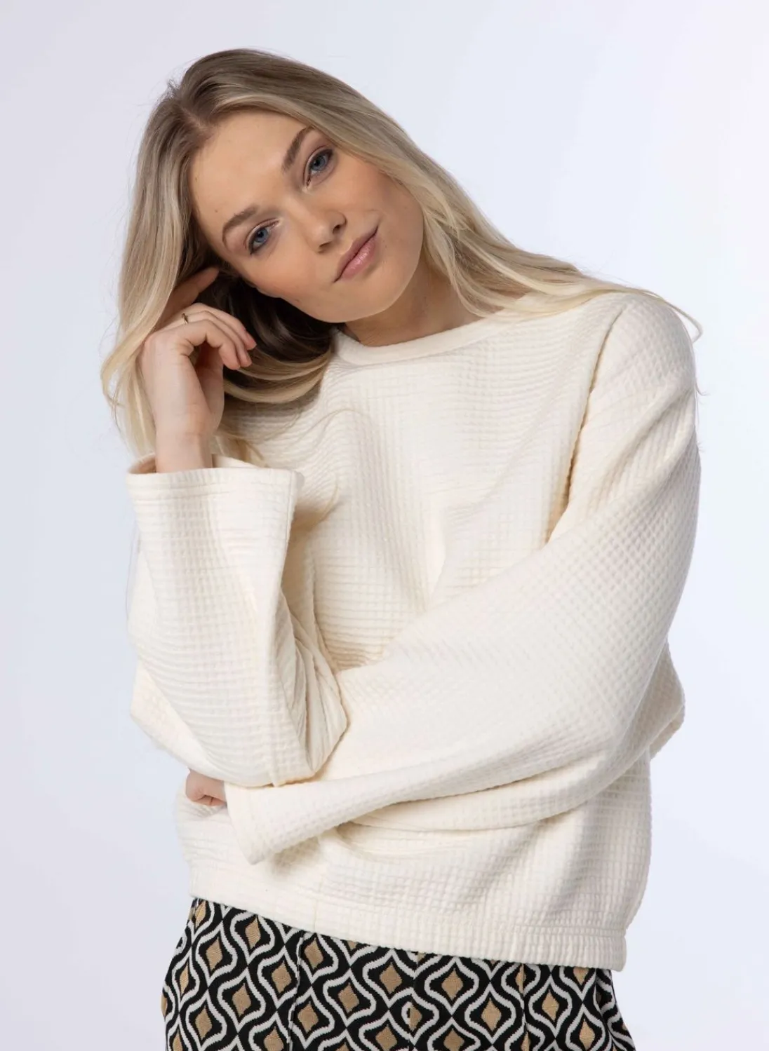 Beige Trui-Norah Clearance