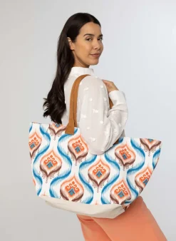 Blauw Oranje Tas-Norah Best