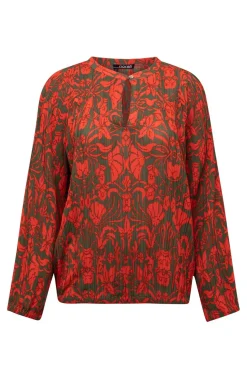 Blouse Groen Oranje-Norah