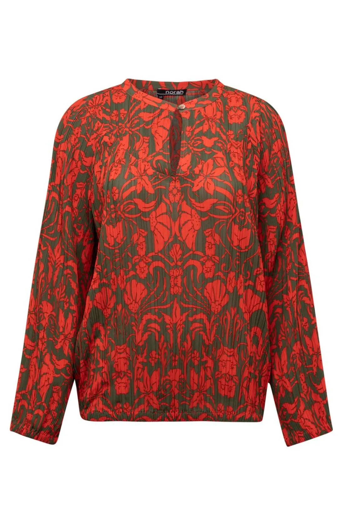 Blouse Groen Oranje-Norah