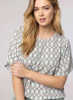 Blouse Met Grafische Print-Norah Outlet