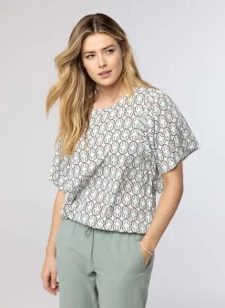 Blouse Met Grafische Print-Norah Outlet