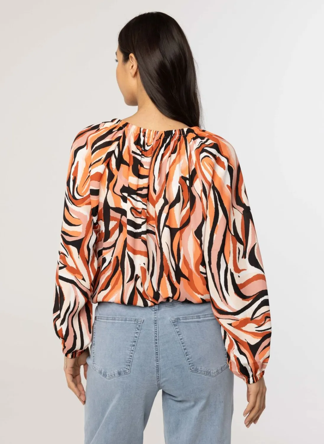 Blouse Met Koordjes-Norah Sale