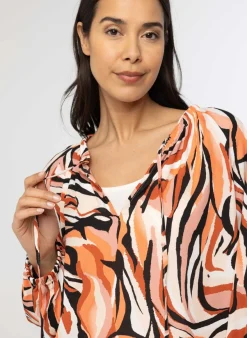 Blouse Met Koordjes-Norah Sale
