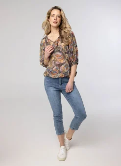 Blouse Met Koordjes-Norah