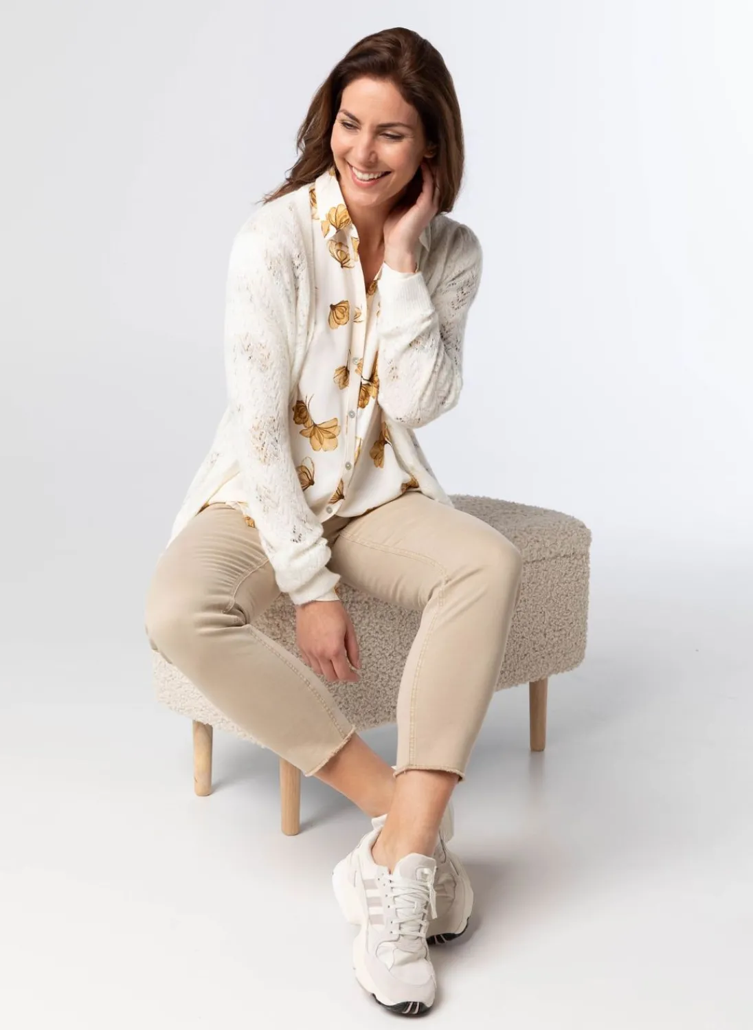 Blouse Met Kraag-Norah Outlet