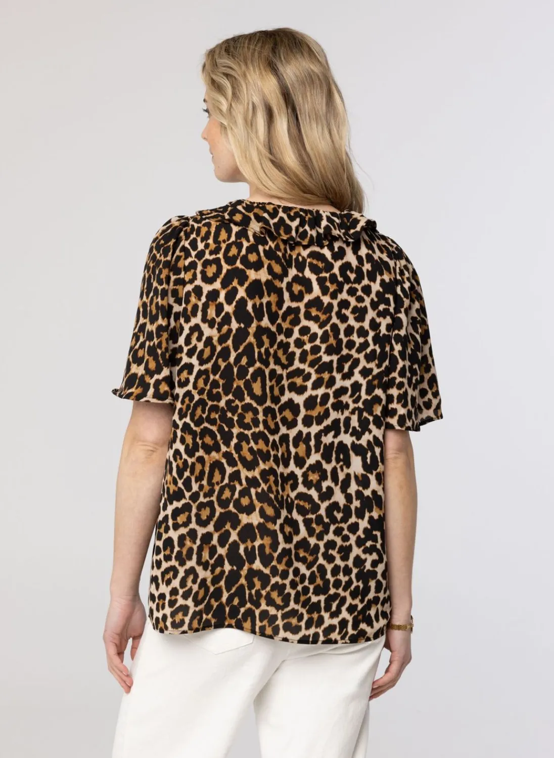 Blouse Met Panterprint-Norah Hot