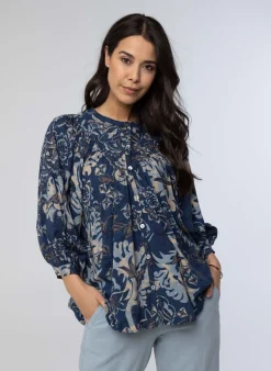 Blouse Met Pofmouwen-Norah Online