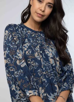 Blouse Met Pofmouwen-Norah Online