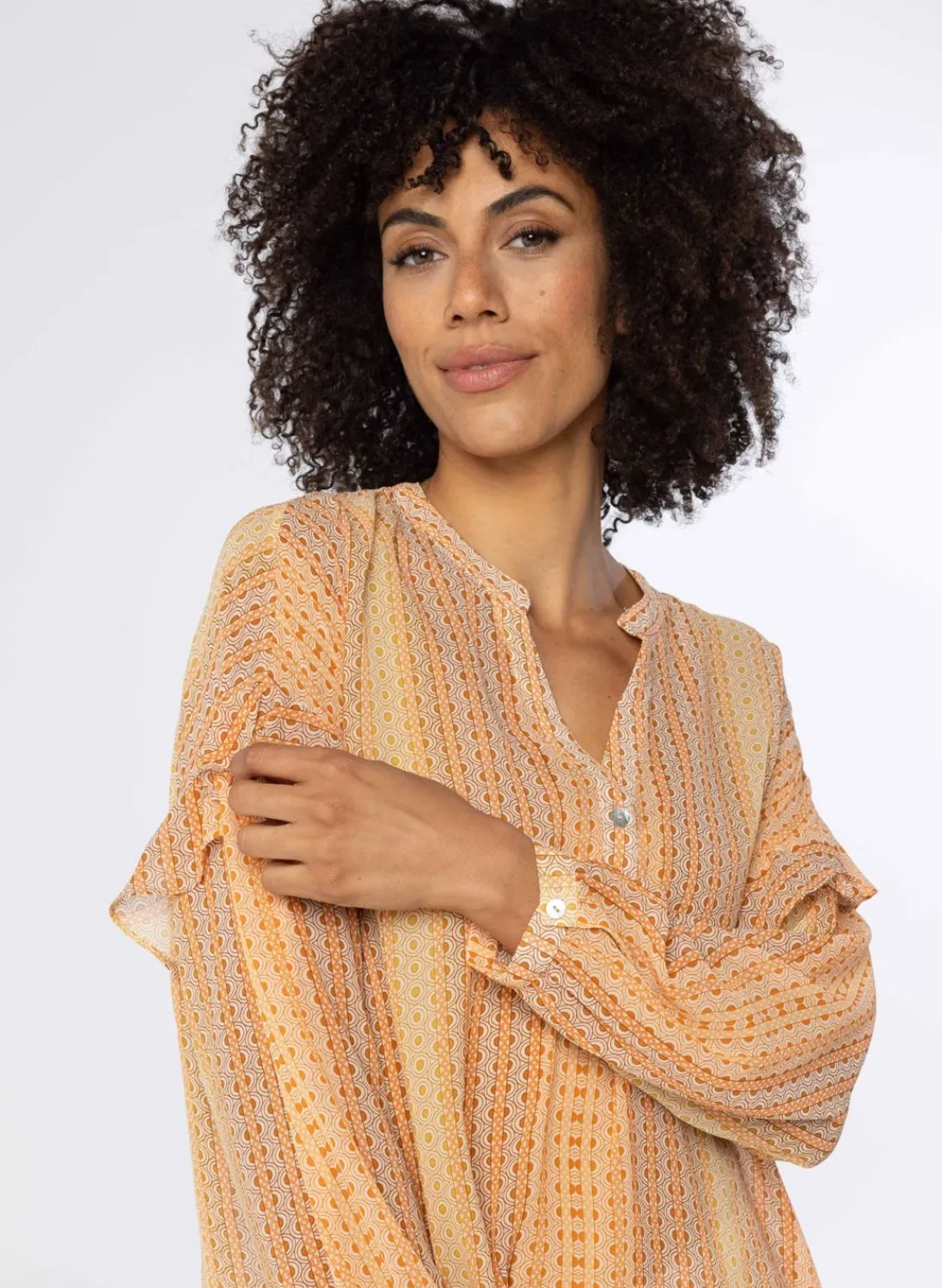 Blouse Met Ruches-Norah Outlet