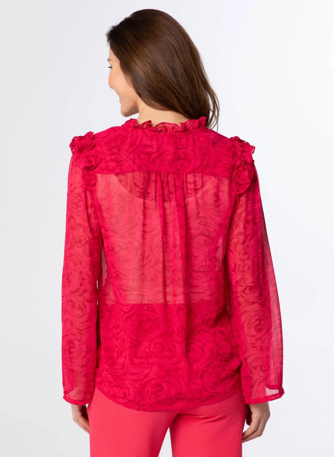 Blouse Met Ruches-Norah Discount