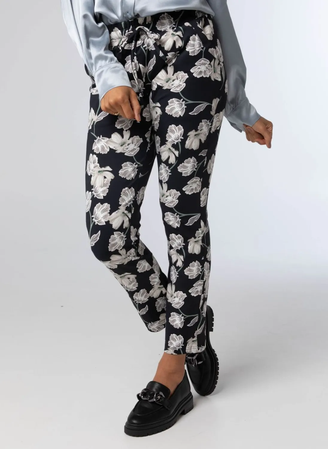 Broek Grijs-Norah Sale