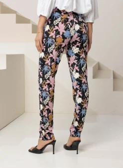 Broek Met Bloemenprint-Norah Online