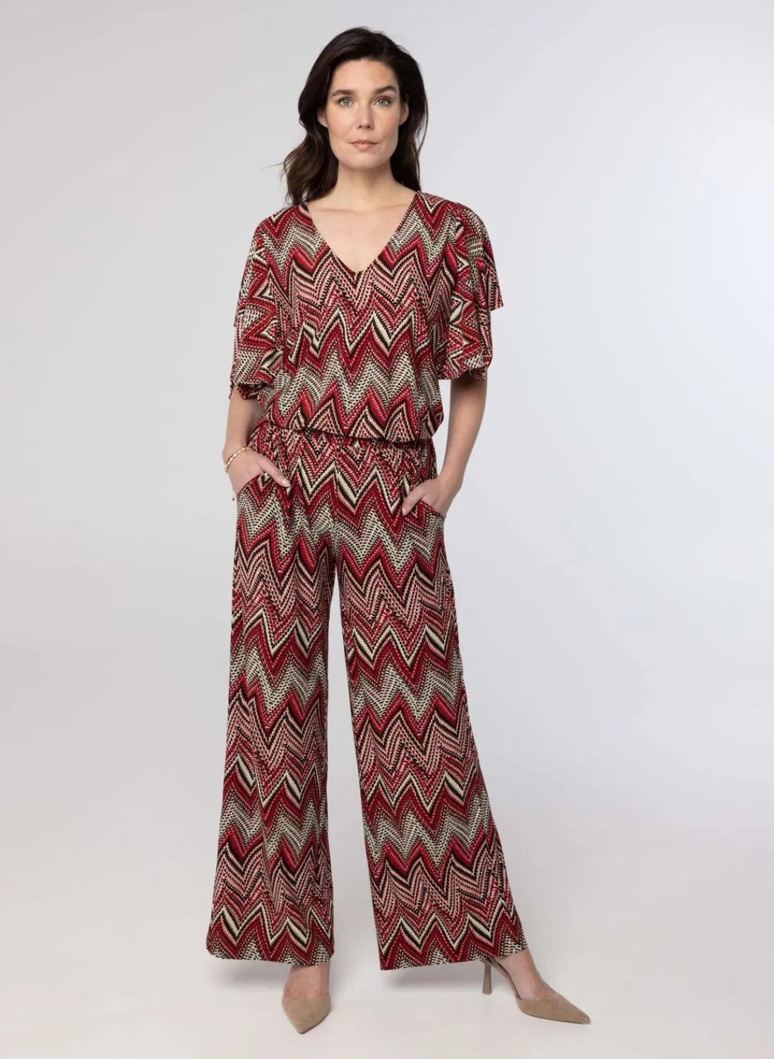 Broek Met Grafische Print-Norah