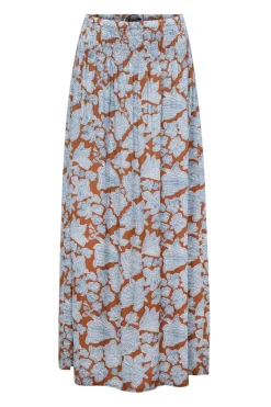 Bruine Bloemenrok-Norah Hot