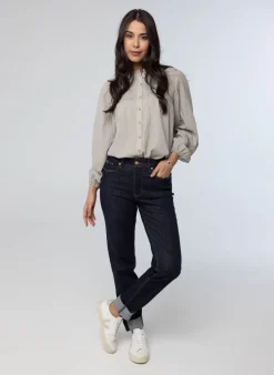 Donker E Denim Jeans-Norah Best