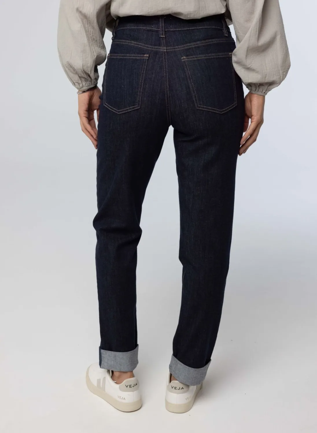 Donker E Denim Jeans-Norah Best