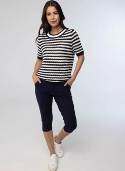 Driekwart Broek Donker-Norah Best