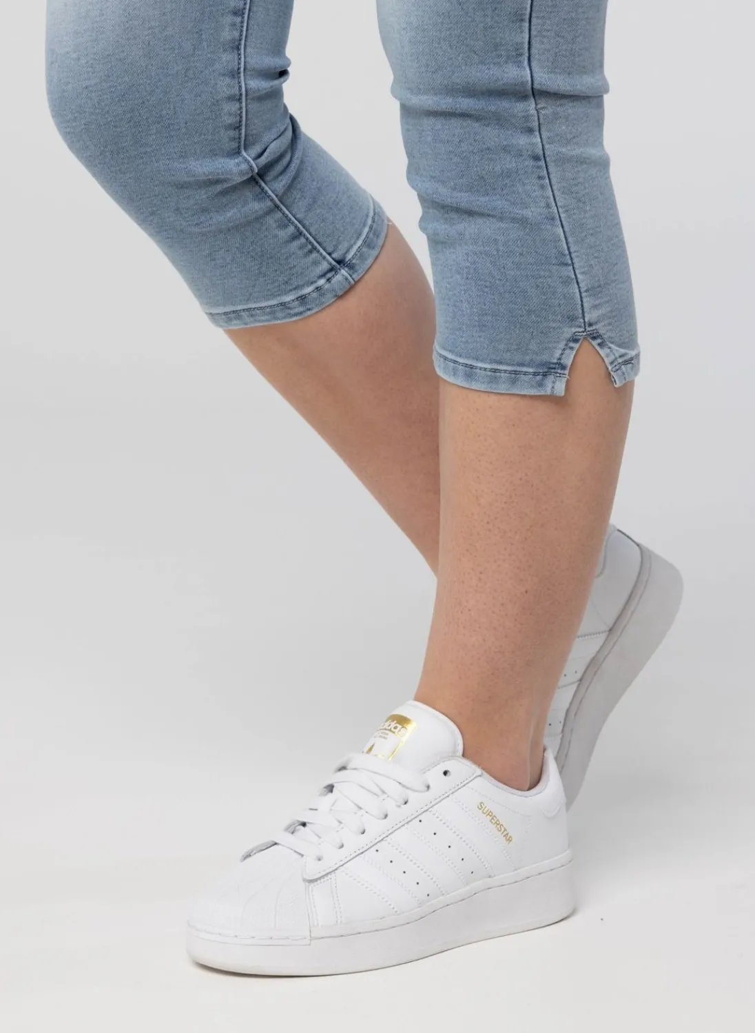 Driekwart Denim Jeans-Norah Sale