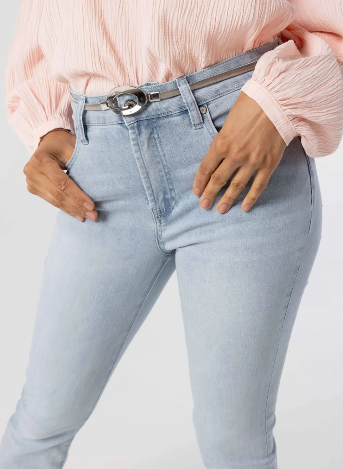 Dunne Zilveren Riem-Norah Clearance