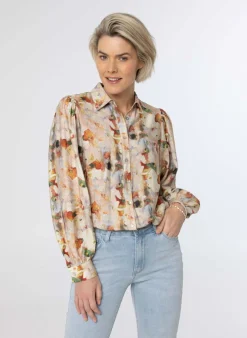 E Blouse Met Bloemenprint-Norah New