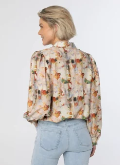 E Blouse Met Bloemenprint-Norah New