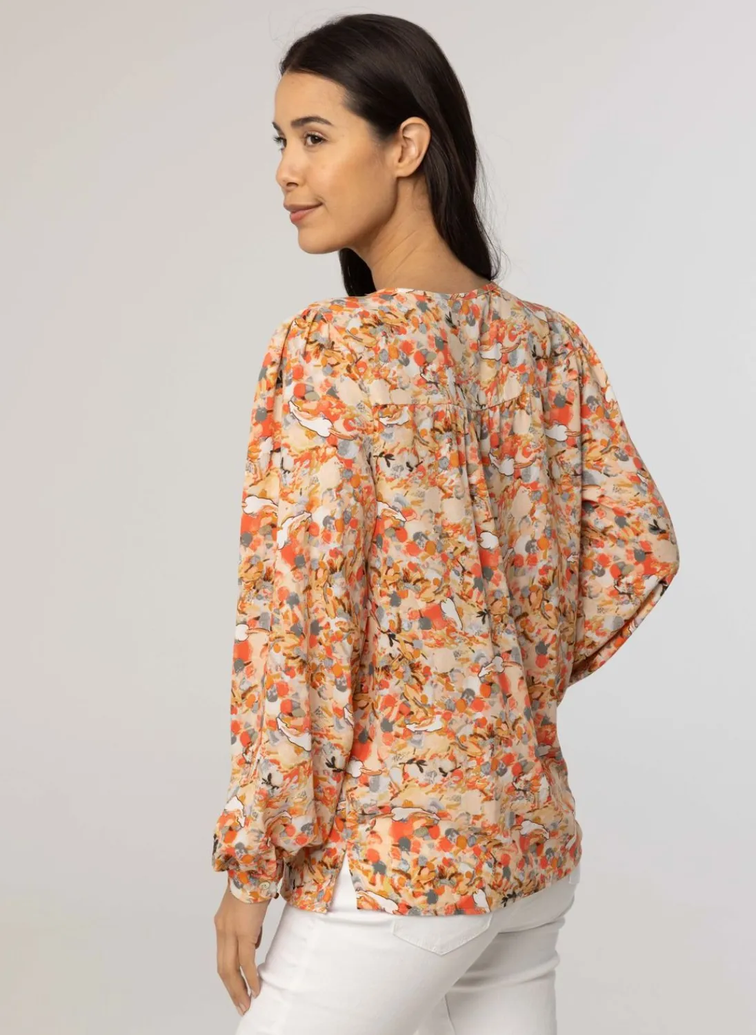 E Blouse Met Koordjes-Norah Sale