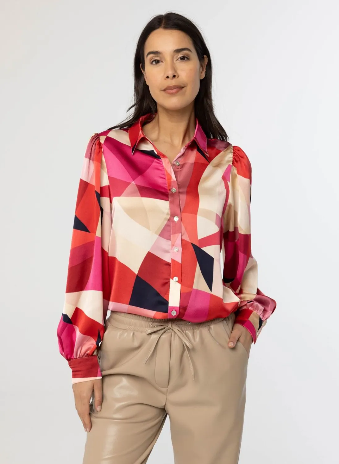 E Blouse Roze-Norah Sale