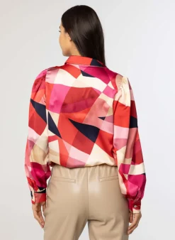 E Blouse Roze-Norah Sale