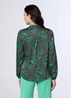 E Blouse Van Polyester-Satijn-Norah Discount