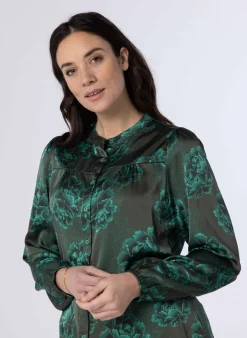 E Blouse Van Polyester-Satijn-Norah Discount
