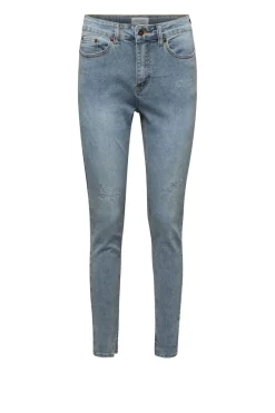 E Denim Broek Van Katoenmix-Norah Clearance