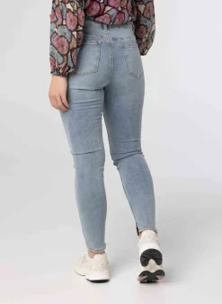 E Denim Broek Van Katoenmix-Norah Clearance
