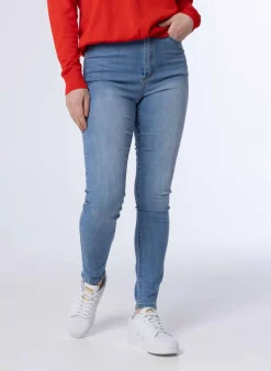 E Denim Broek Van Katoenmix-Norah Sale