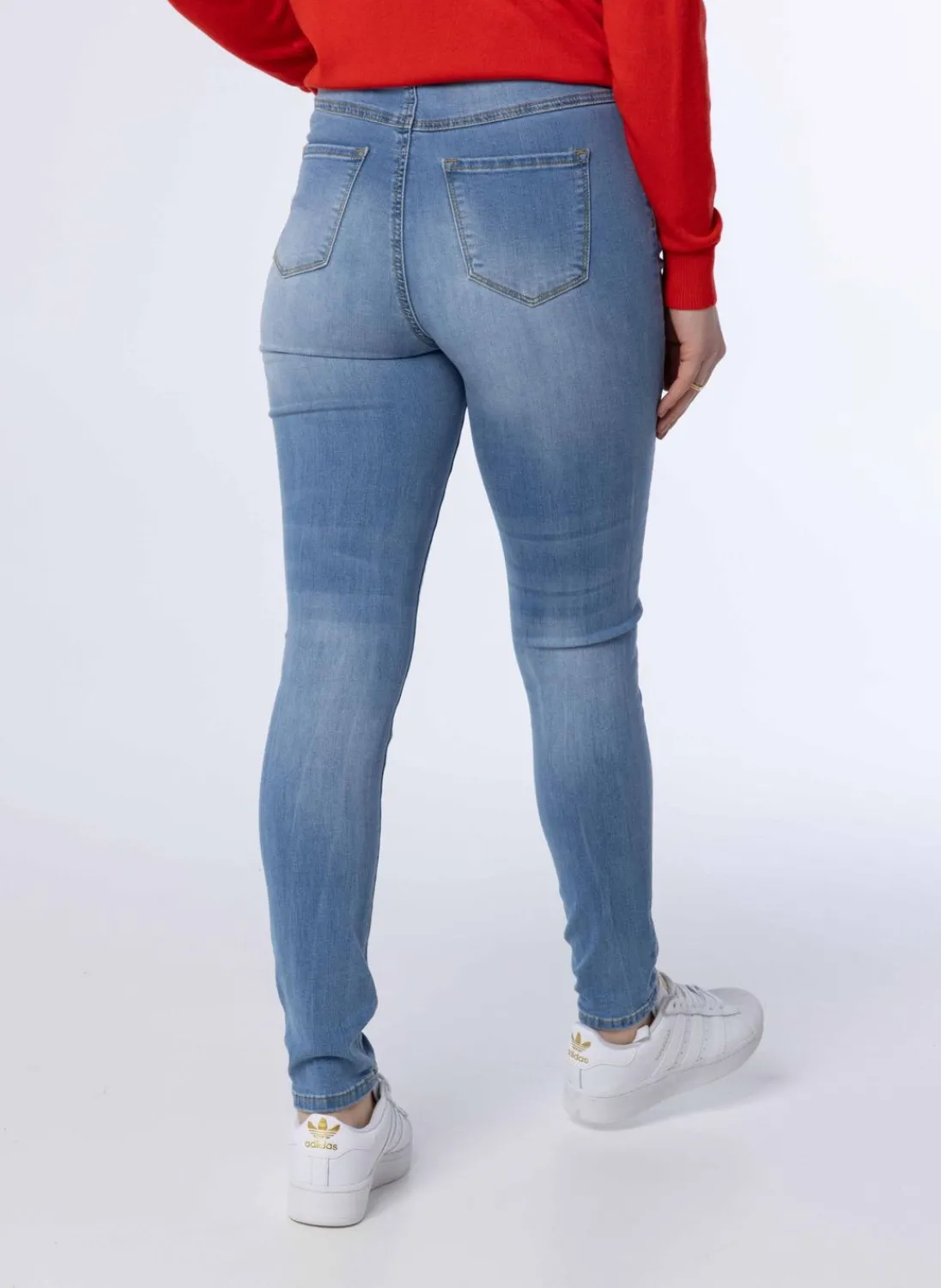 E Denim Broek Van Katoenmix-Norah Sale