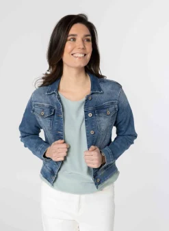 E Denim Jacket-Norah Clearance