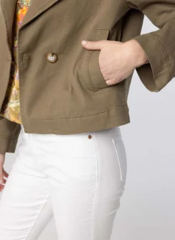 E Denim Jacket-Norah Discount