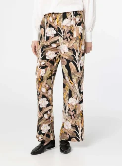 E Dun Geweven Broek-Norah Best