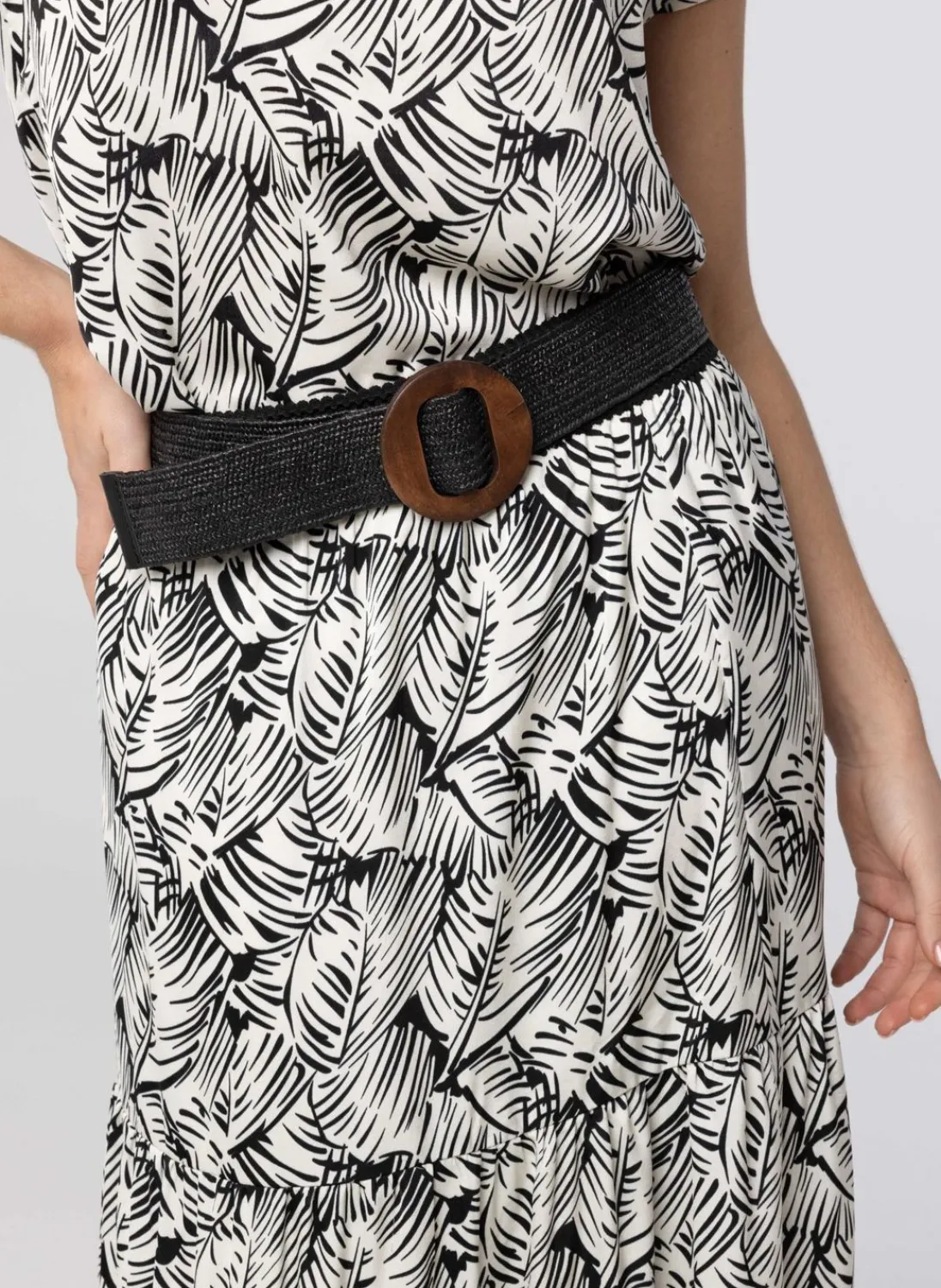 E Riem Met Houten Gesp-Norah Sale