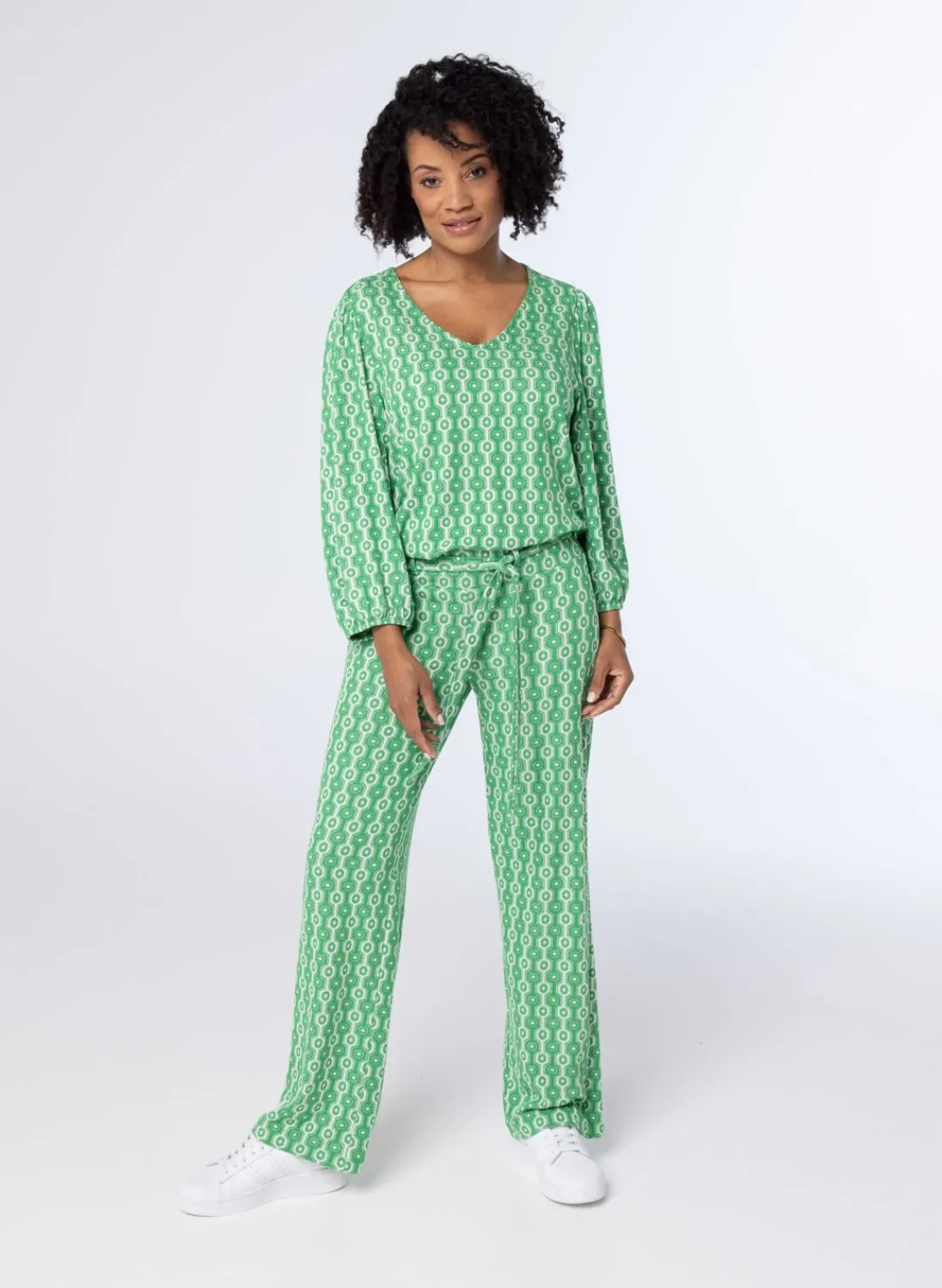 E Wide Fit Broek-Norah Best