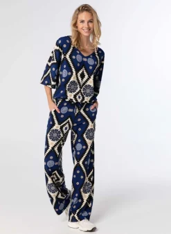 E Wide Fit Broek-Norah Outlet