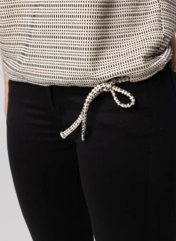 Ecru/Zwart Shirt-Norah Discount