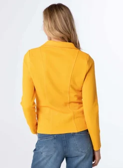 Gele Getailleerde Blazer-Norah Online