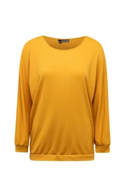 Gele Trui Met Lange Mouwen-Norah