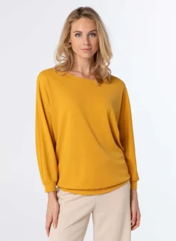 Gele Trui Met Lange Mouwen-Norah