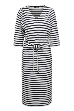 Gestreepte Midi Dress-Norah Best