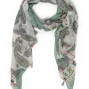 Groene Sjaal Met Tassels-Norah New
