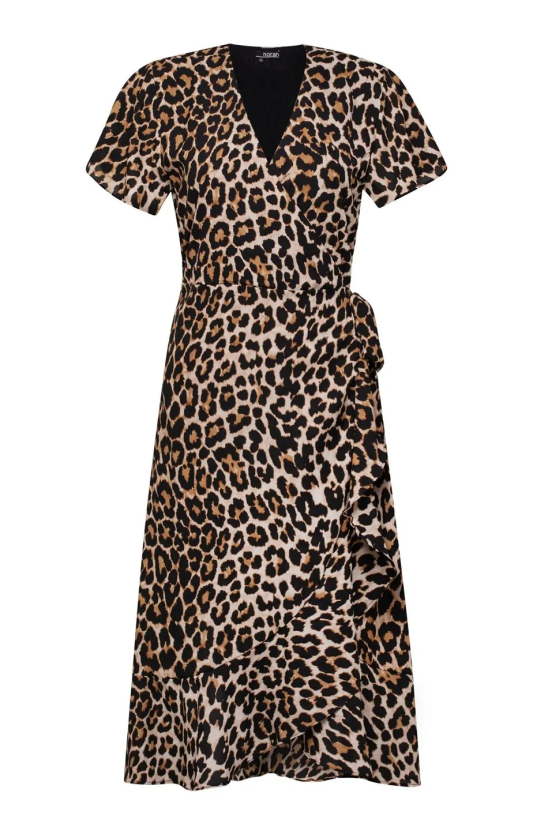 Jurk Met Panterprint-Norah Sale